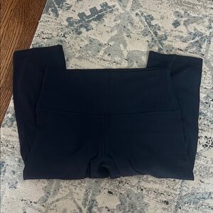 Lululemon Navy High Rise Cropped Align Leggings 21”
